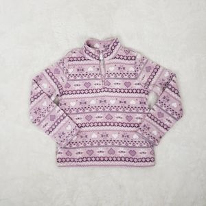 5/$12 Fleece Pullover Sz 10/12